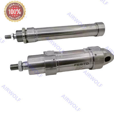 ISO6432 Stainless Steel ATEX II 2G Festo Round Cylinder Double Acting 12mm To 100mm 8152552  CRDSNU-16-40-P-A 2159637  CRDSNU-B-25-25-PPS-A-MG-A1