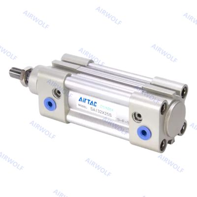 AIRTAC ISO15552 Aluminum Standard Cylinder Double Acting SAI SAID SAIJ Bore 32mm To 200mm Stroke 10mm To 2000mm SAI80X150S SAID200X400S