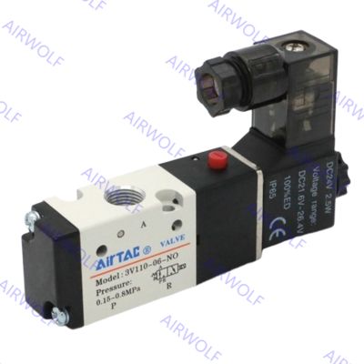 3V1-M5, 3V1-06 Mini AIRTAC Electromagnetic 3/2 Way NC NO Solenoid Valve