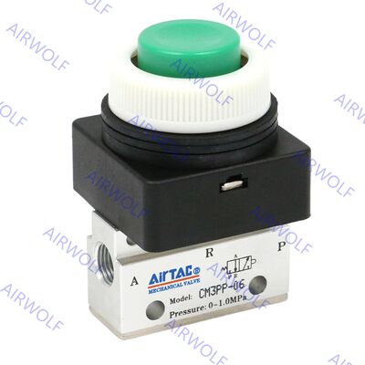 AirTAC CM3PF-06, CM3PP-06, CM3PM-06, CM3HS-06 CM3 Series 3/2 way Control Valve 1/8"