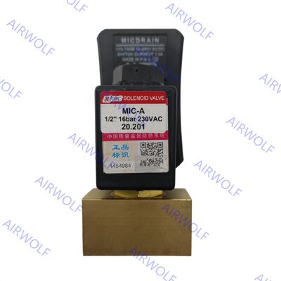 JORC MIC-A MIC-B MIC-HP40 MIC-HP80 MIC Series 2/2 way Solenoid Drain Valve 1/2"