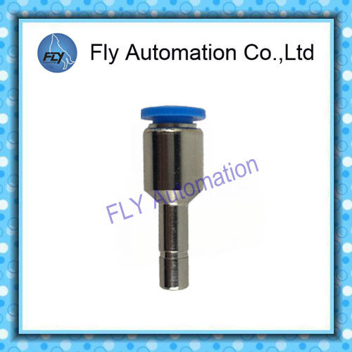 Plastic Metal Flexible Tube Fittings PGJ 6-1/4" Pipe Nickel - Brass Air Fittings