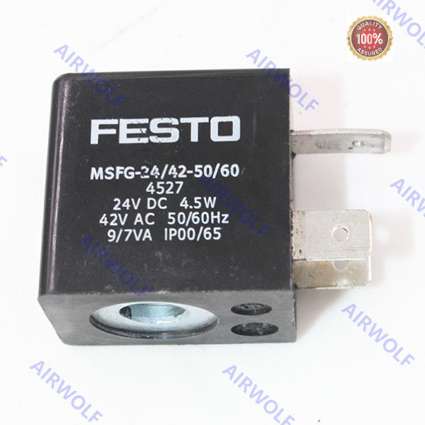 FESTO Solenoid Coil  34411 MSFG-24/42-50/60-OD 34415 MSFW-24-50/60-OD 34420 MSFW-110-50/60-OD 34422 MSFW-230-50/60-OD 4527 MSFG-24/42-50/60 4534 MSFW-24-50/60 6720 MSFW-110-50/60 4540 MSFW-230-50/60