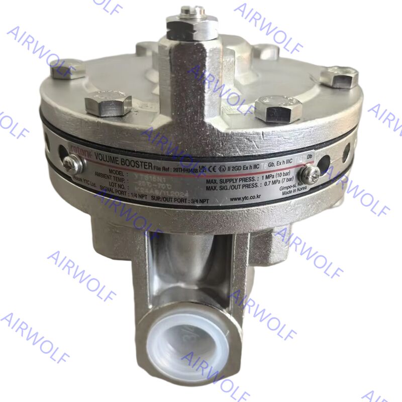 Rotork YTC YT-315N1 YT-315N2 YT-315N3 YT-315N4 Stainless Steel 316 Volume Booster Relays