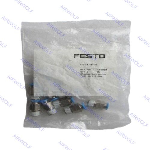QS-1/8-4 QS-1/8-4-100 QS-1/8-6 QS-1/8-6-100 Festo QS Series Push-in Fitting