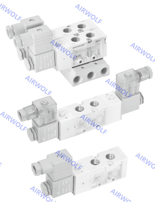 MVSC-260-4E1 MVSC-260-4E2 Mindman 5/2 Way Αλουμίνιο DC24V AC220V AC110V DC12V