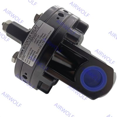 YTC Rotork Aluminum Diecasting Μονάδα Προετοιμασίας Αέρα Volume Booster Relay YT-310N1 με 10 bar Μέγιστη Πίεση Παροχής, 7 bar Μέγιστη Πίεση Σήματος/Εξόδου και 5.24/4.91 Ροή
